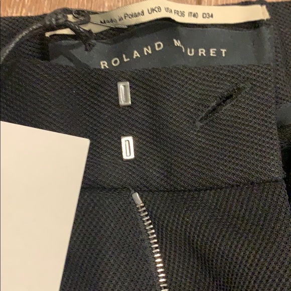 Roland Mouret Aperol honeycomb trousers 4 NWT - Picture 8 of 11